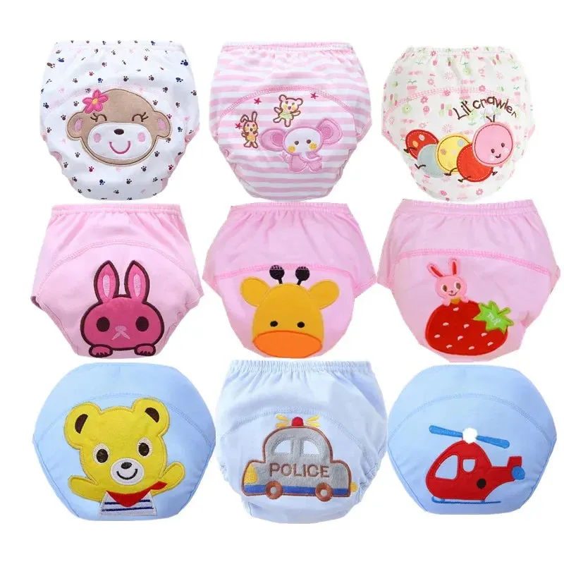 5Pcs Waterproof Baby Training Pants for Babies 7-33 bs.