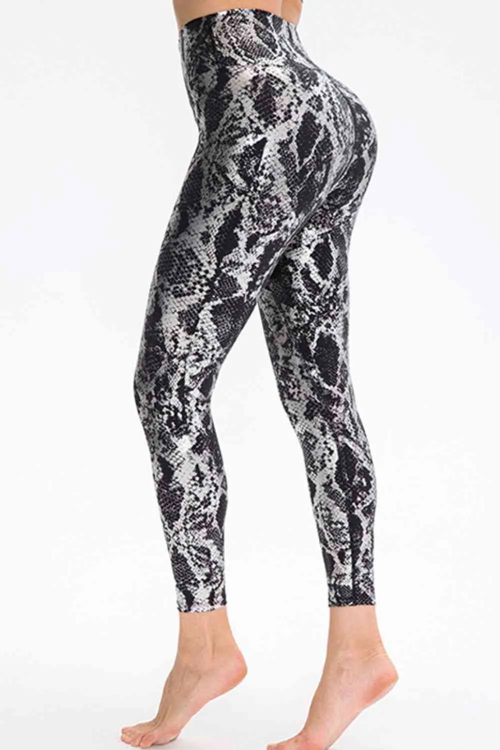 Animal Print Active Pants