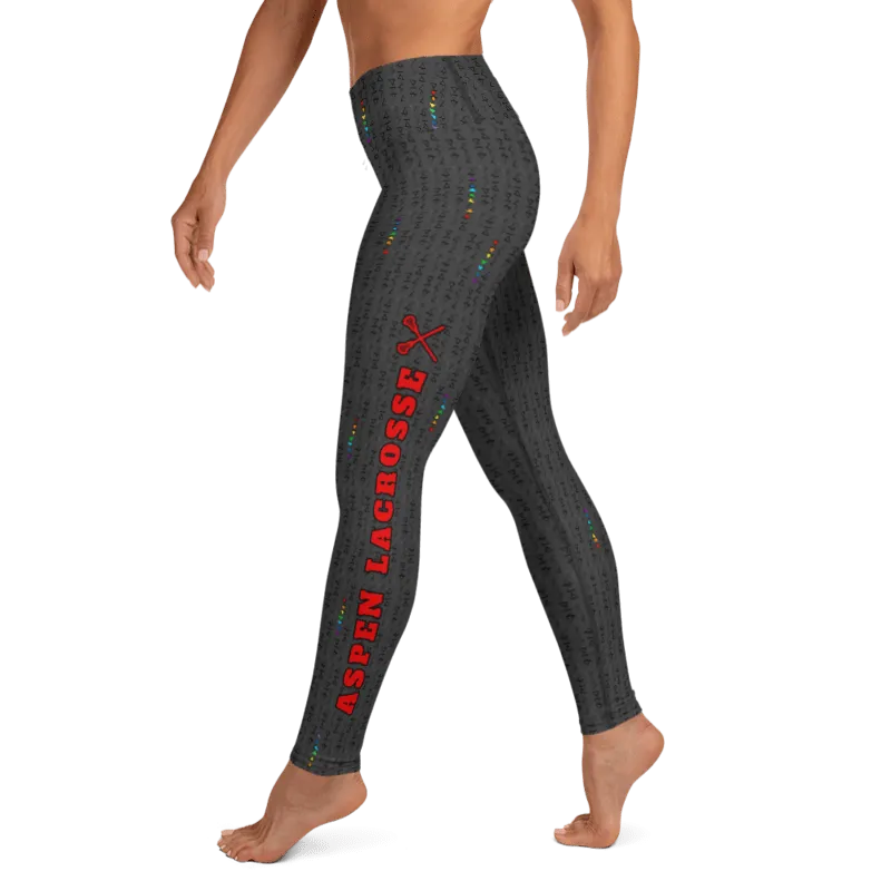 Aspen Lacrosse High Waist Yoga Leggings