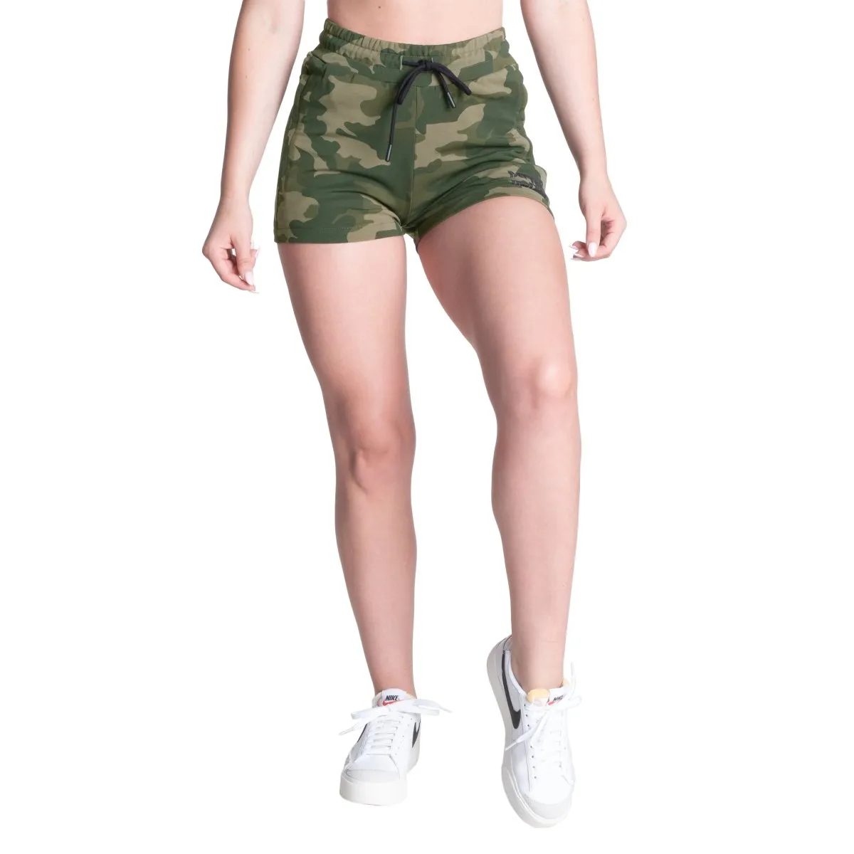 Better Bodies Empire Soft Shorts - Washed Green Camo