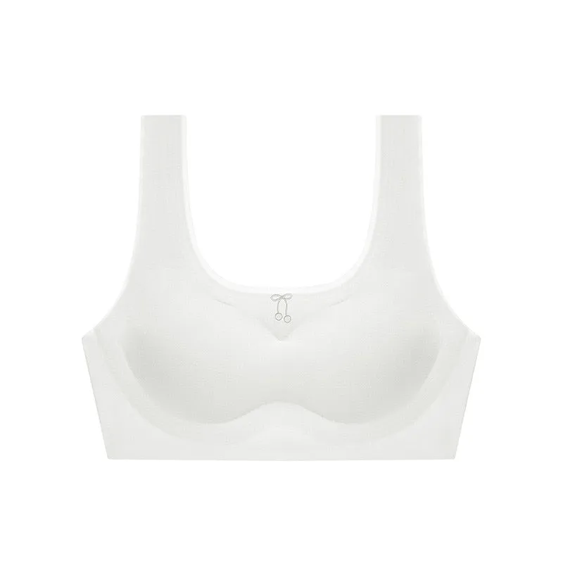 Comfortable Breathable Puberty Girls' Wireless Training Bra