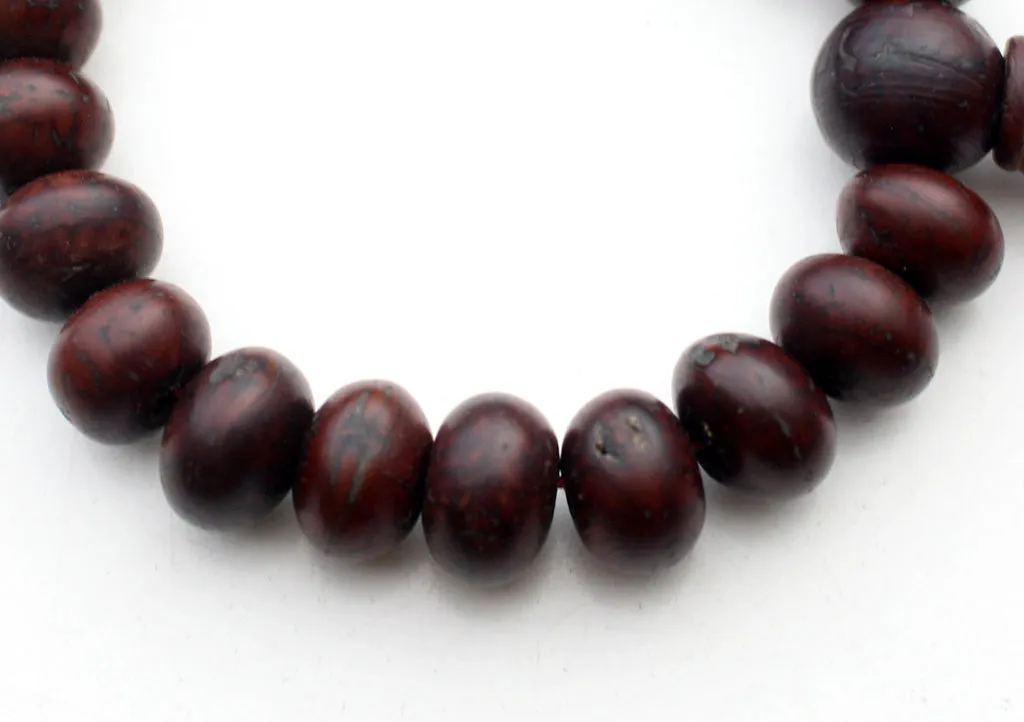 Dark Bodhi Seed Wrist Mala