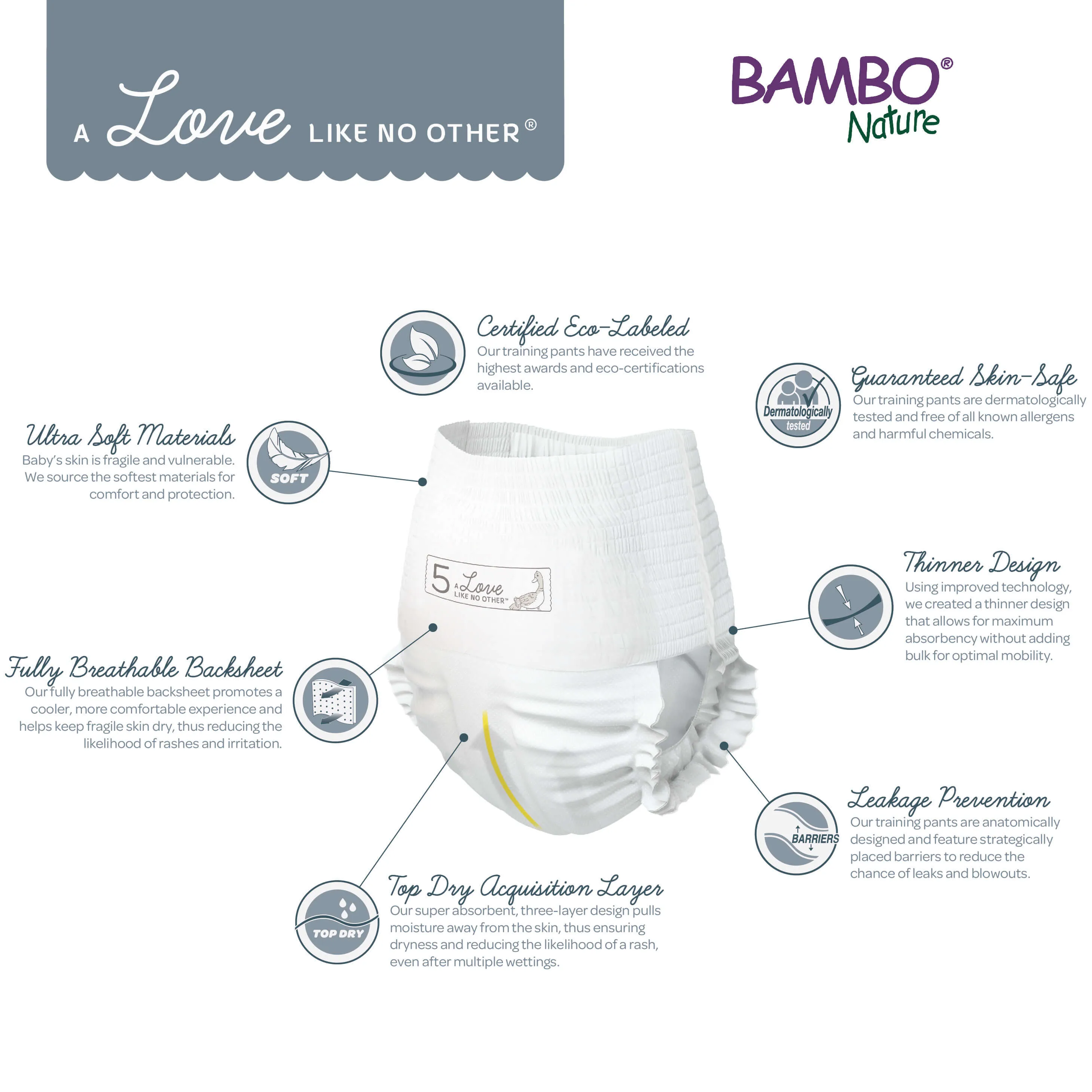 DREAM - Bambo Nature Dream Training Pants