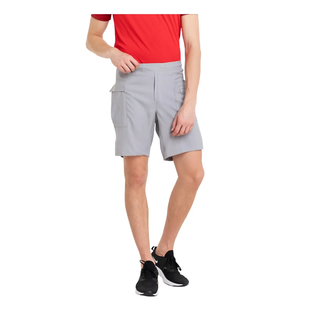 Equipe Men's TECH-DRY Athletic Shorts Light Grey