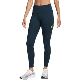 Fast Swoosh 7/8 Mid Rise Running Leggings