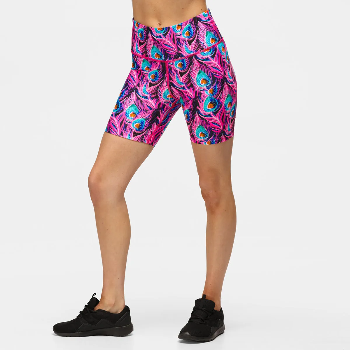 Flamboyant Feathers Running Shorts