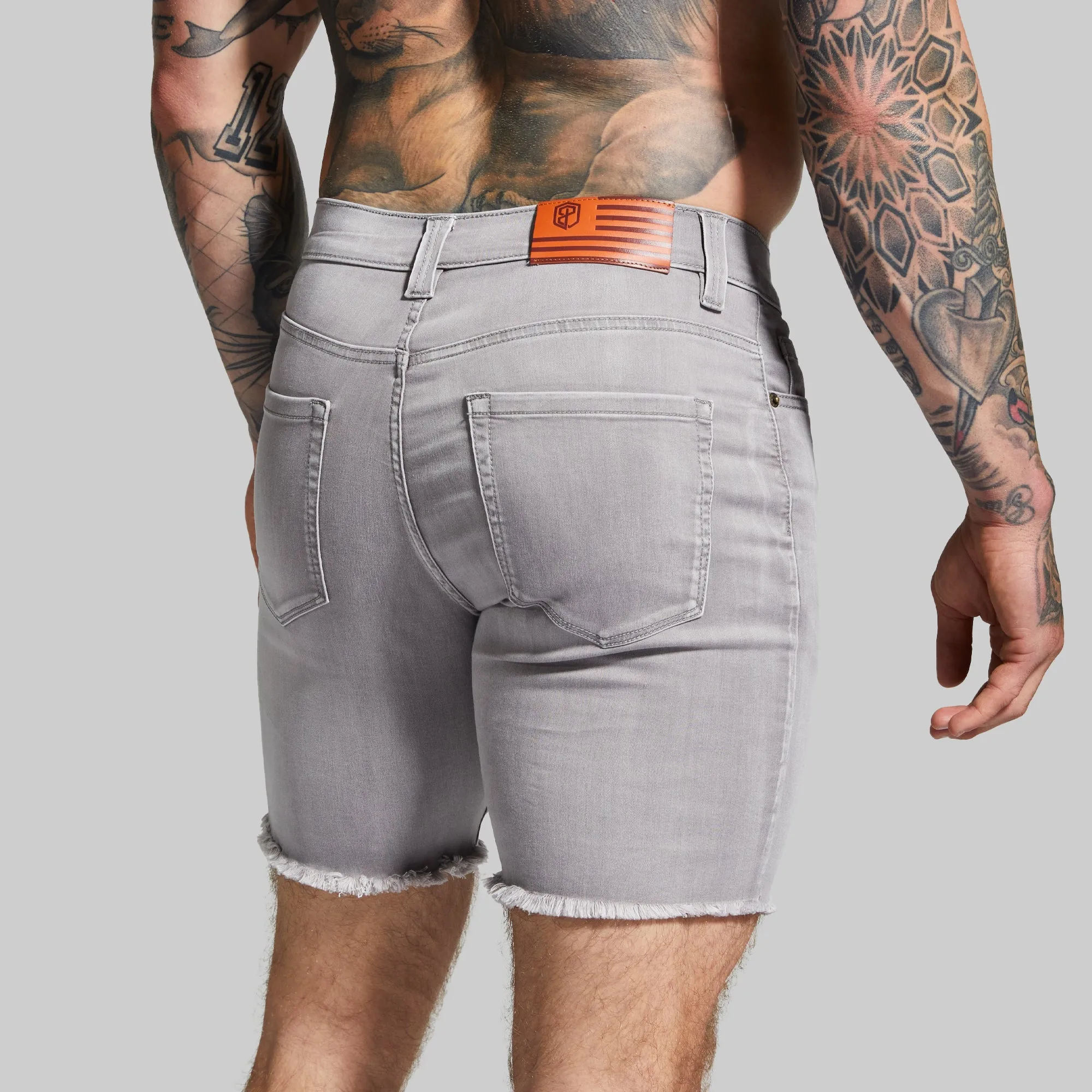 FLEX Stretchy Jort (Grey)