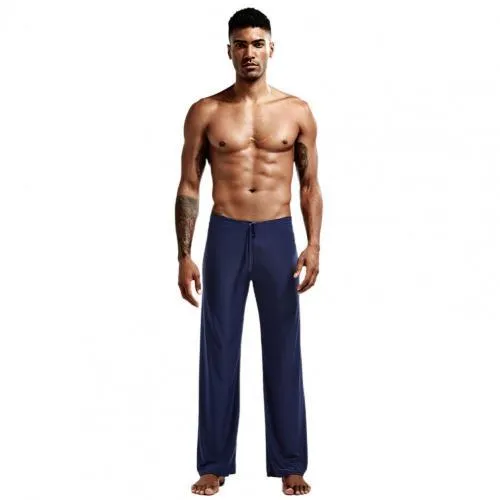 Funki Buys | Pants | Men's Yoga Pants | Tie-up Relaxed Fit Pants