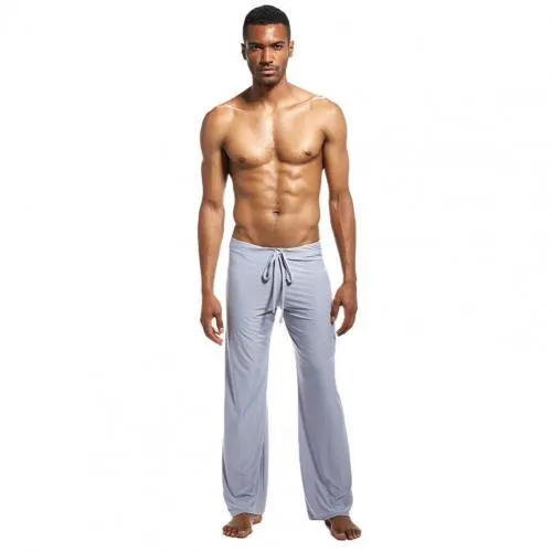 Funki Buys | Pants | Men's Yoga Pants | Tie-up Relaxed Fit Pants