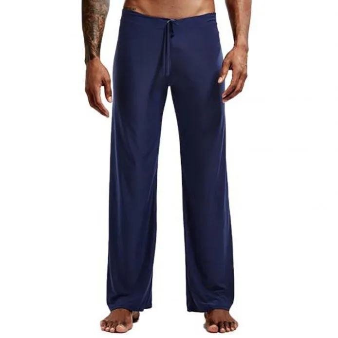 Funki Buys | Pants | Men's Yoga Pants | Tie-up Relaxed Fit Pants