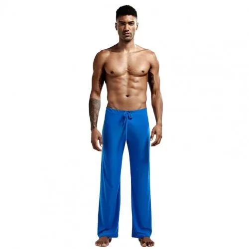 Funki Buys | Pants | Men's Yoga Pants | Tie-up Relaxed Fit Pants