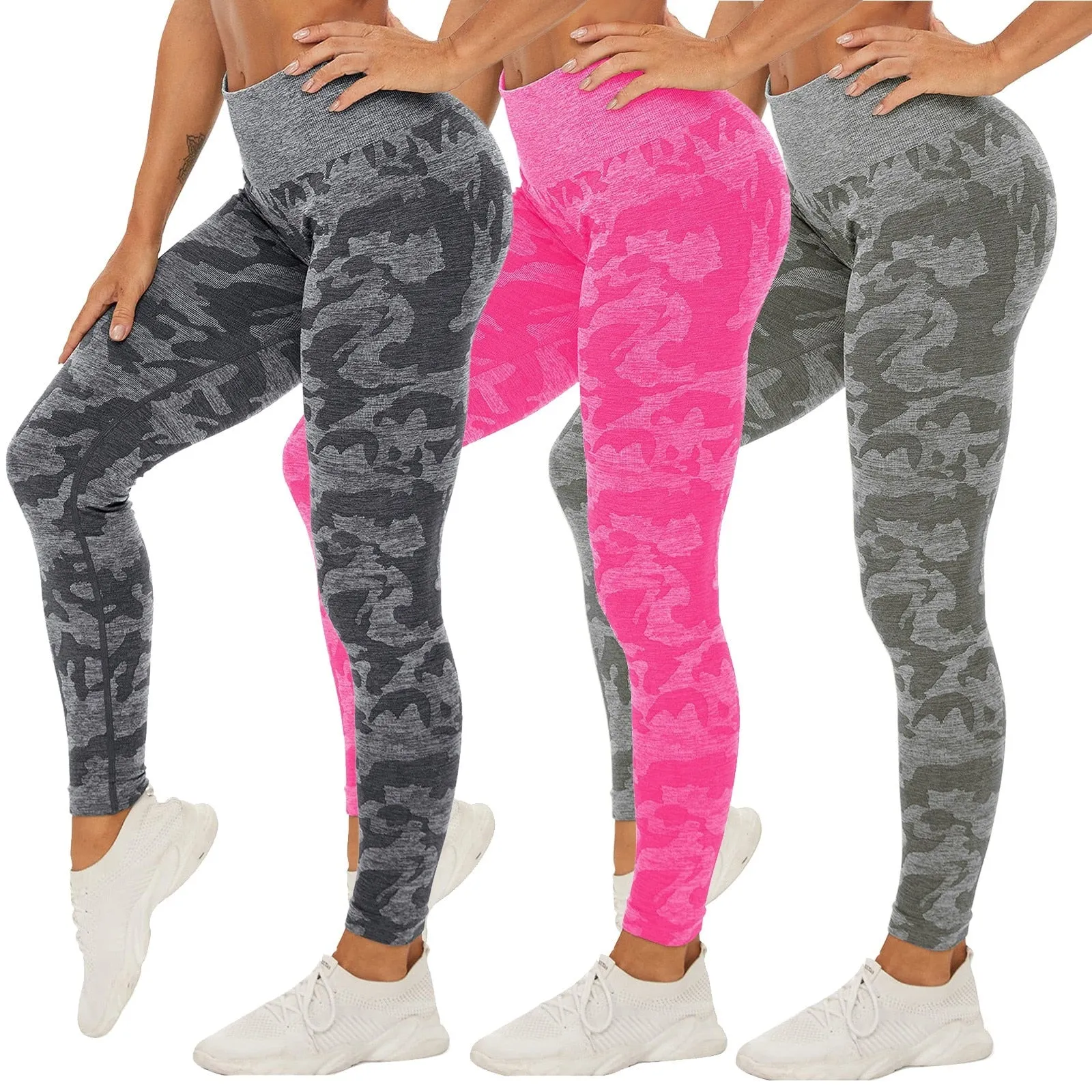 Funki Buys | Pants | Women's Camouflage Workout Leggins