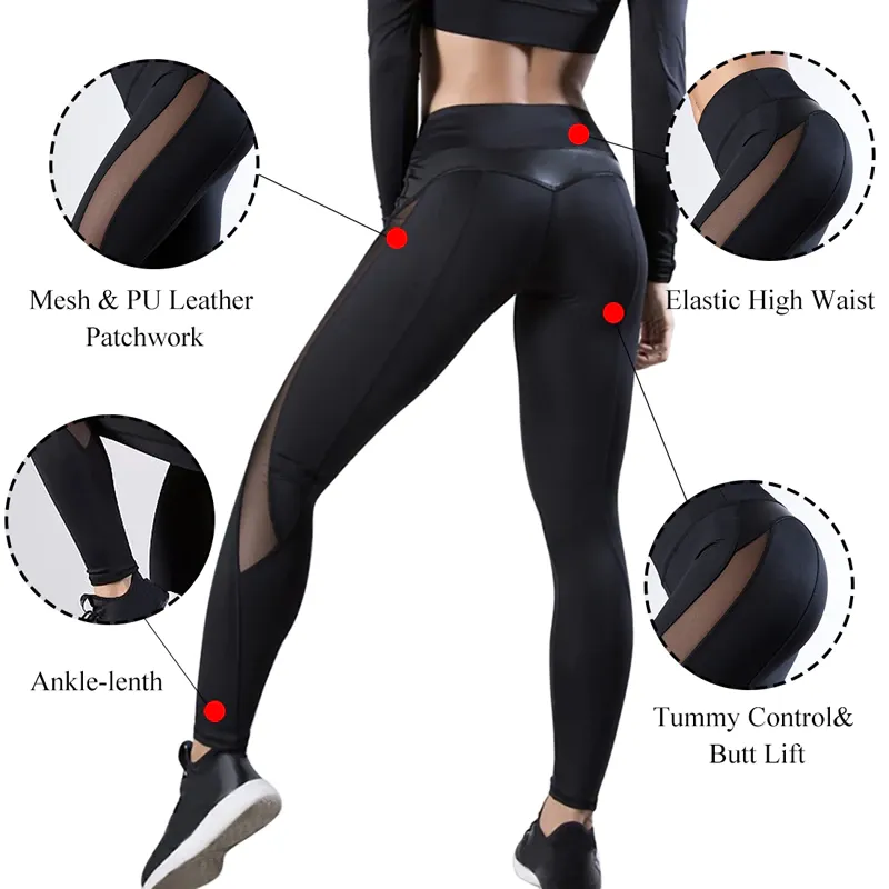 Funki Buys | Pants | Women's High Waisted Push Up Yoga Pants