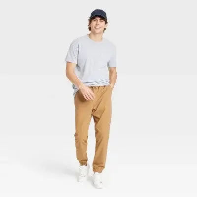 Goodfellow & Co Men's Athletic Fit Chino Jogger Pants with Pockets