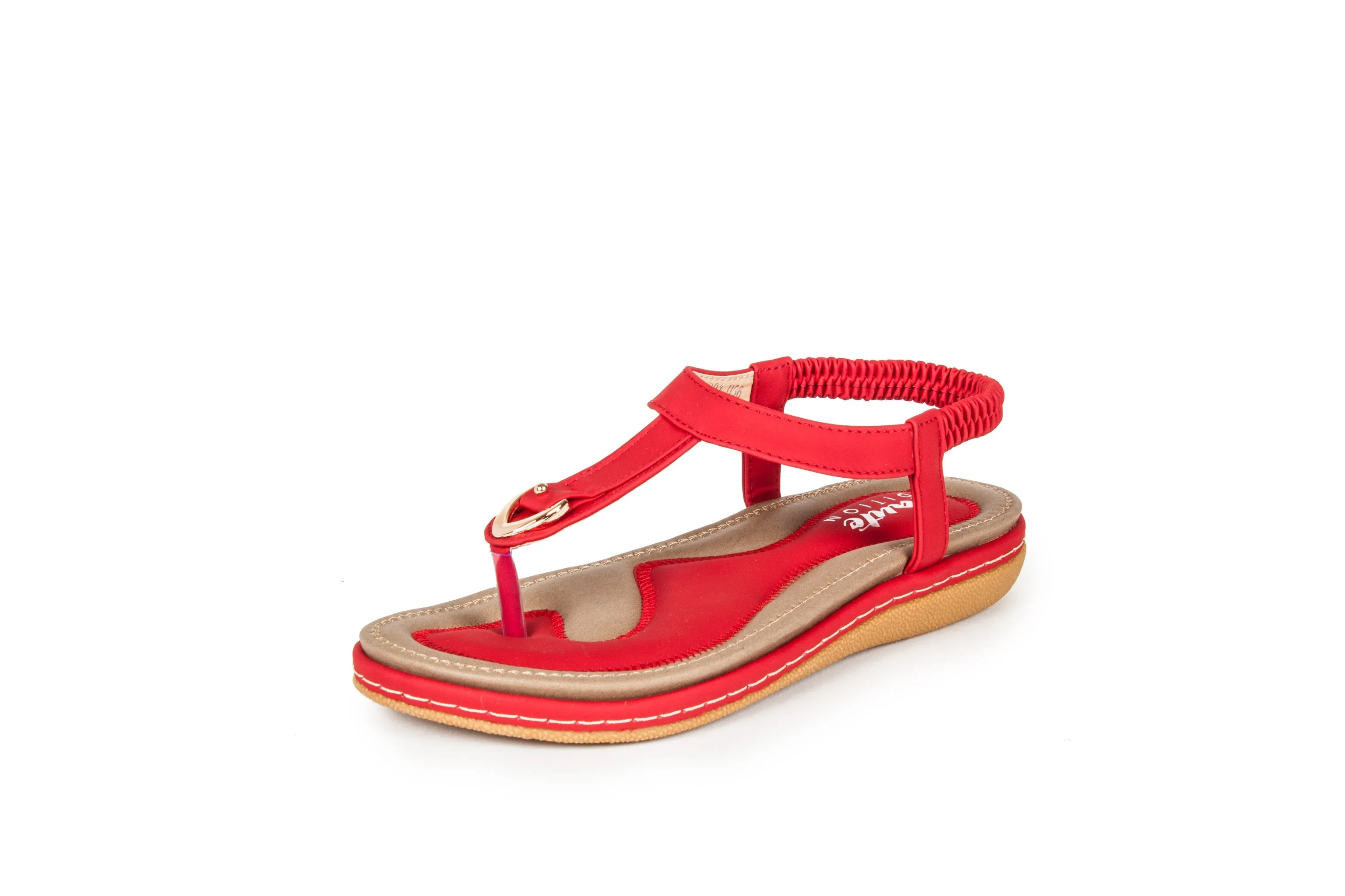 Haute Edition Women's Classic Bohemian Comfort Sandals