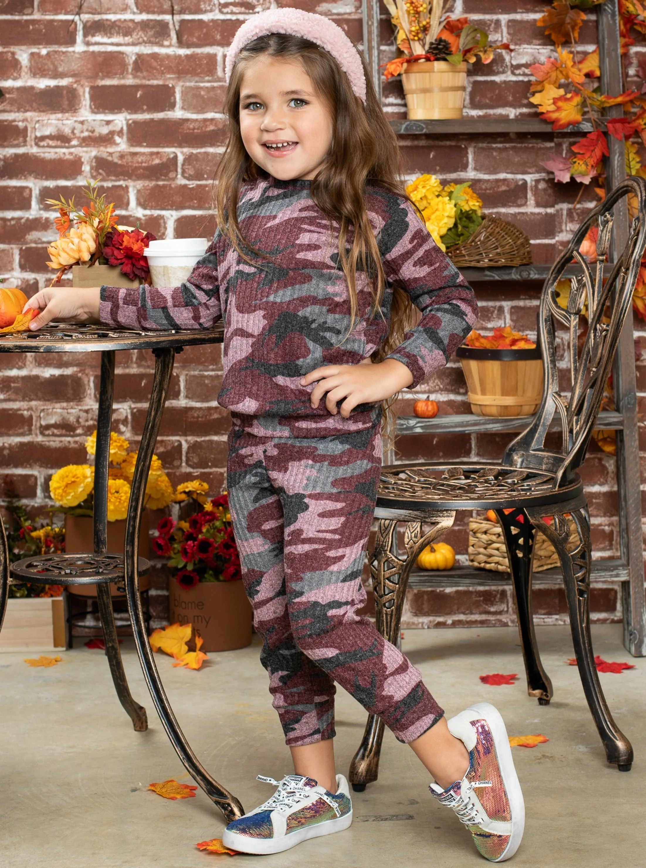 Hide and Seek Camo Jogger Set