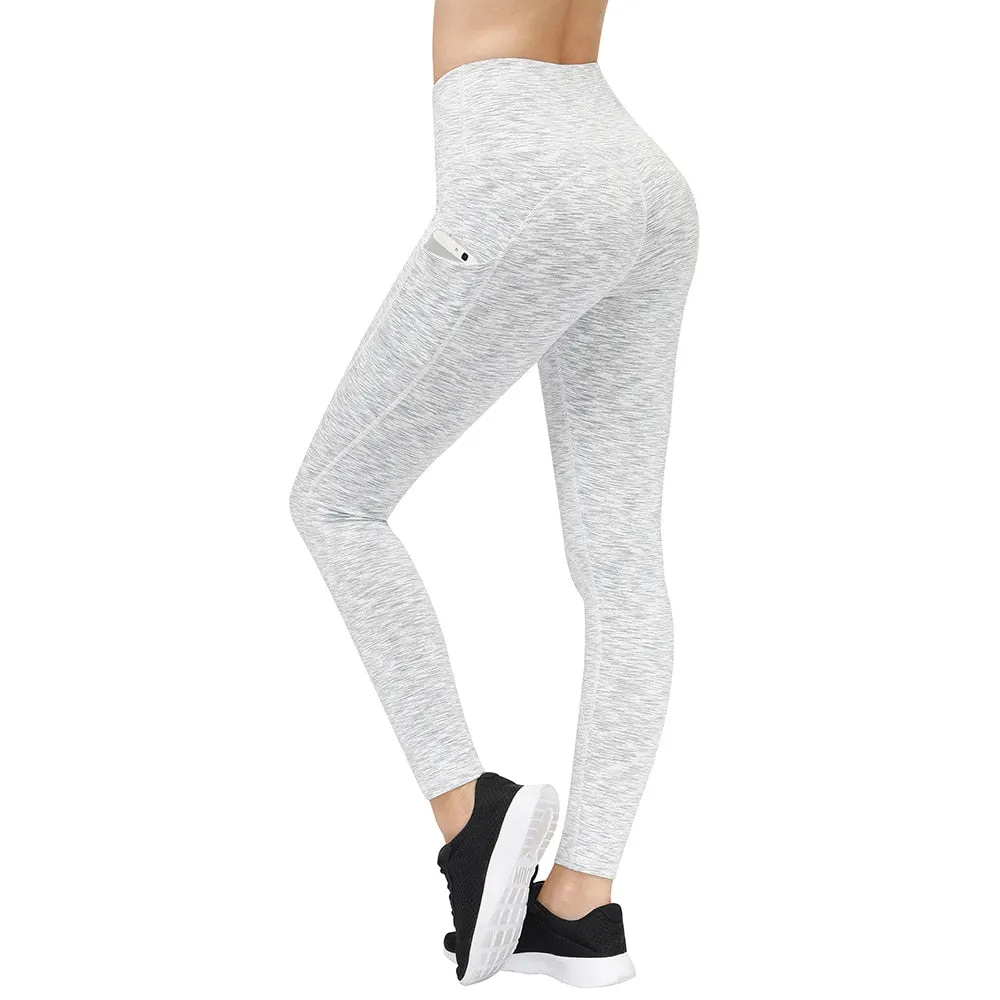 High Waist Push Up Women Leggings Sport Running Gym Seamless Female Tights Capri Yoga Pants Ladies Fitness Outfit