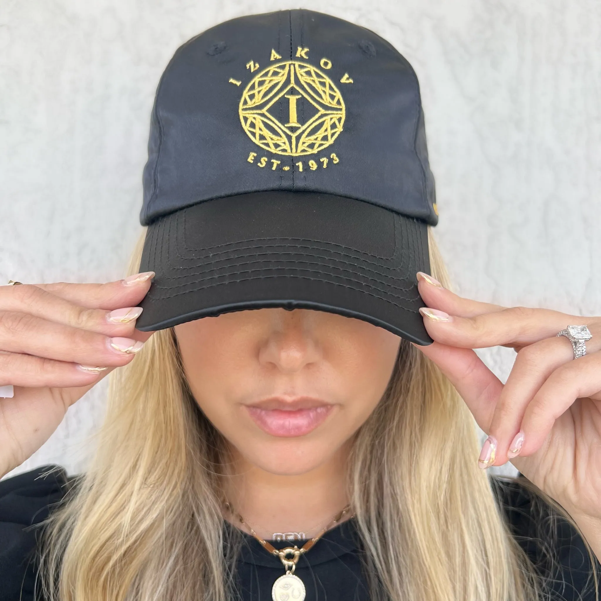 Izakov Embroidered Logo Cap