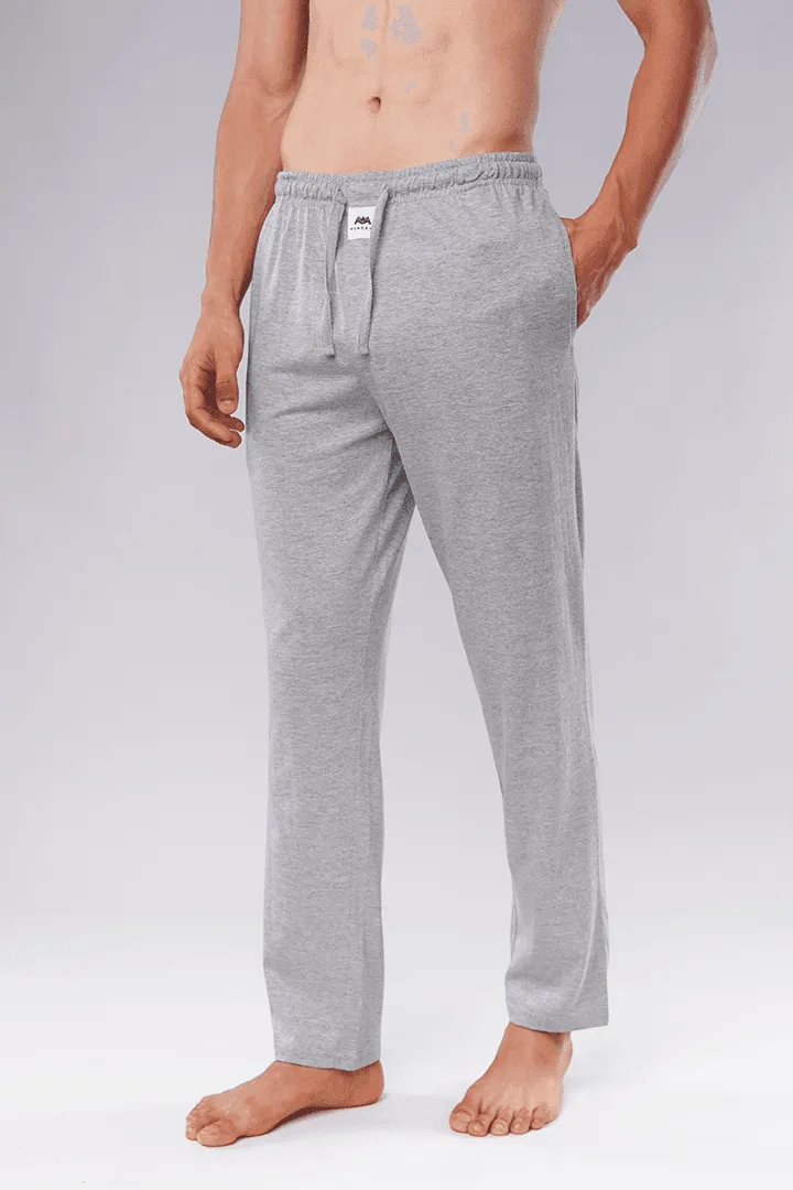 Jersey Pajamas - Heather Grey & Charcoal Grey Pack Of 2