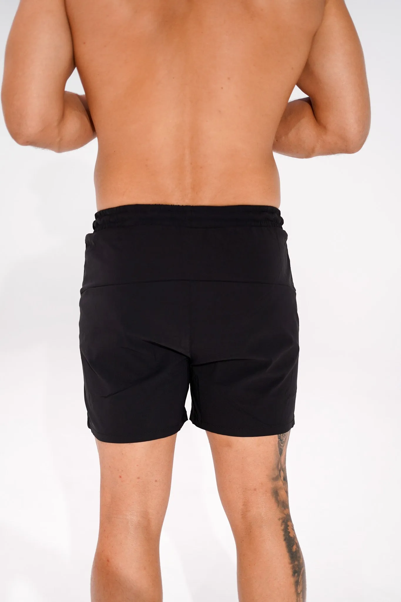 KTP PERFORMANCE SHORTS - BLACK