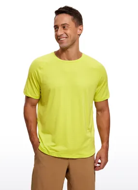 Lightweight Quick Dry Short Sleeves Crew Neck