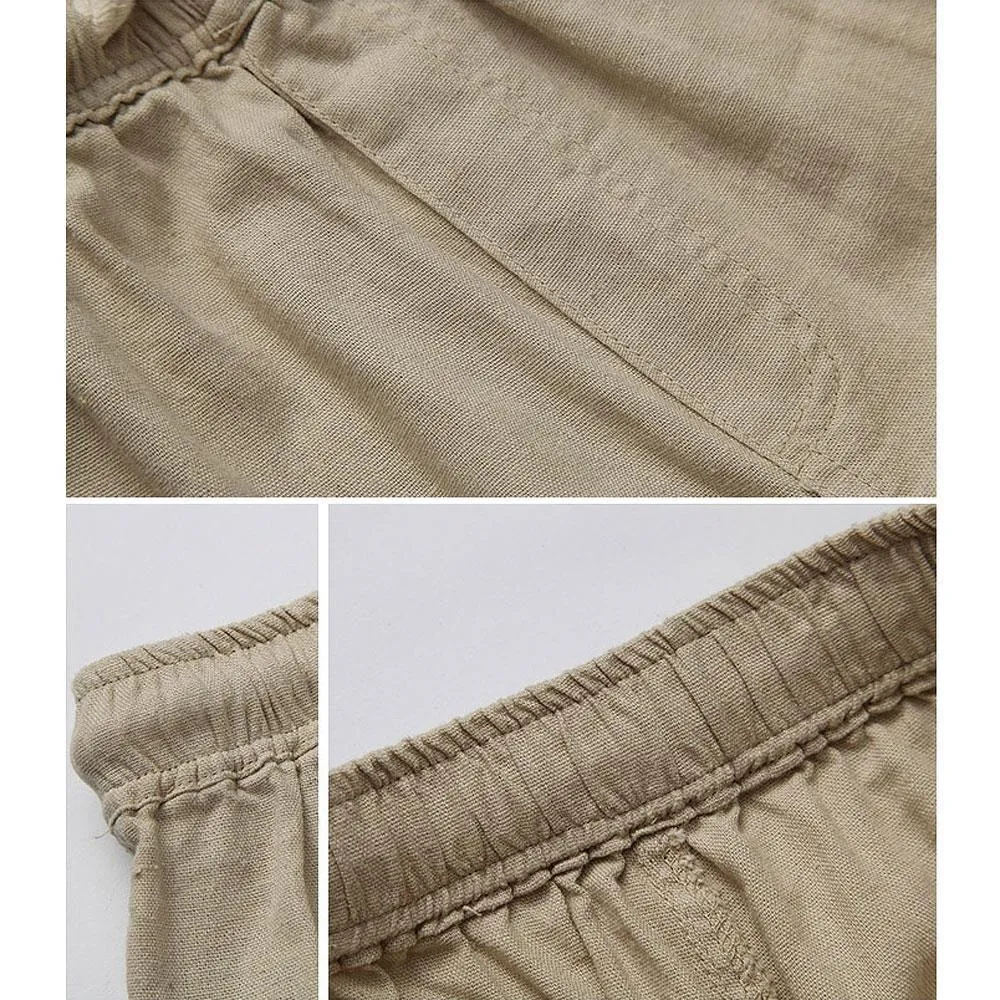 Loose Linen Pants For Men