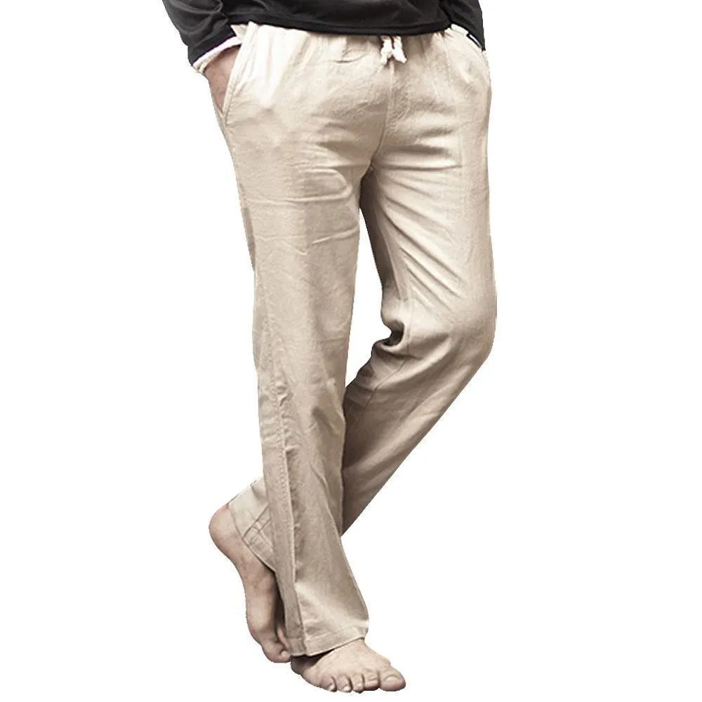 Loose Linen Pants For Men