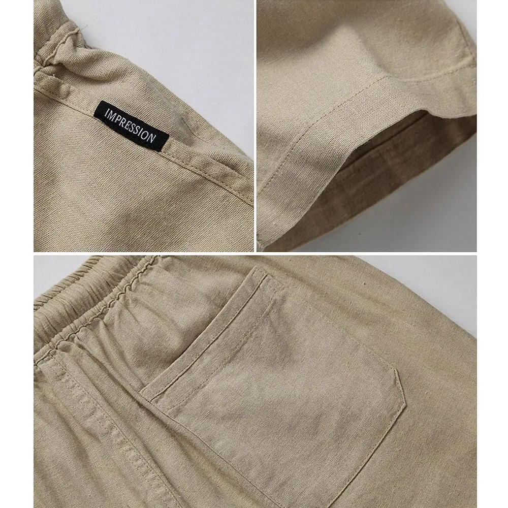 Loose Linen Pants For Men