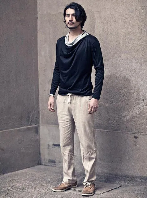 Loose Linen Pants For Men