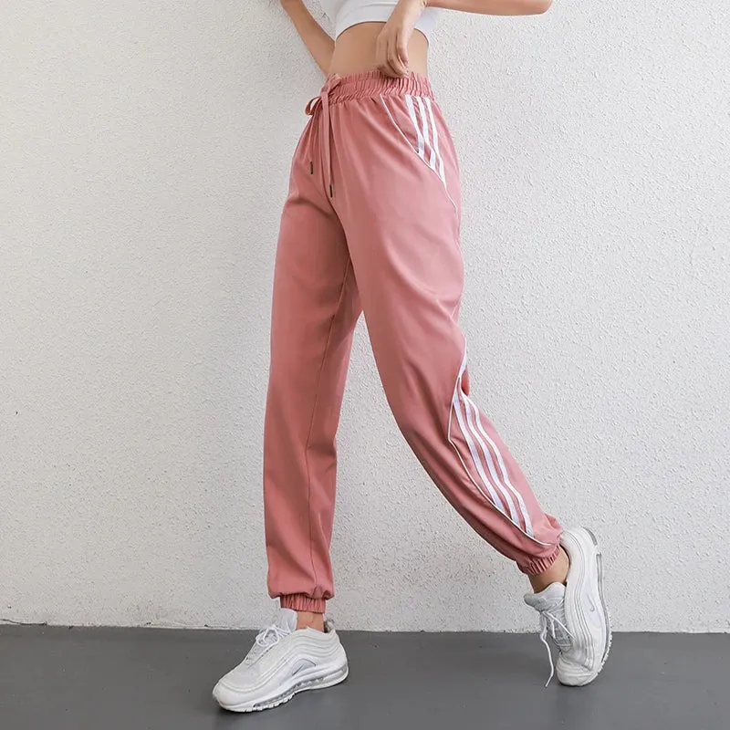 Loose Running Straight Tracksuit Sweatpants