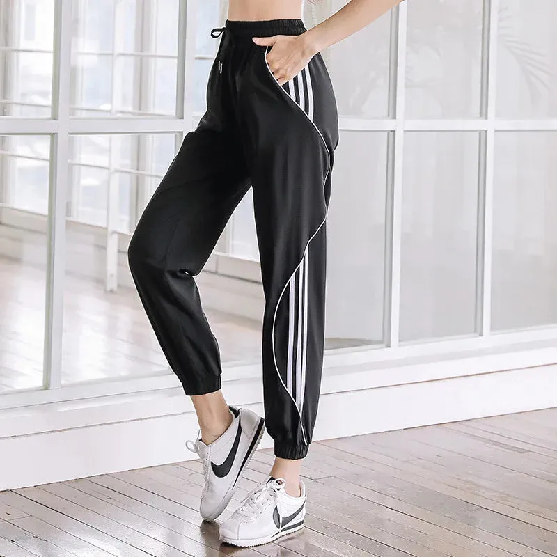 Loose Running Straight Tracksuit Sweatpants