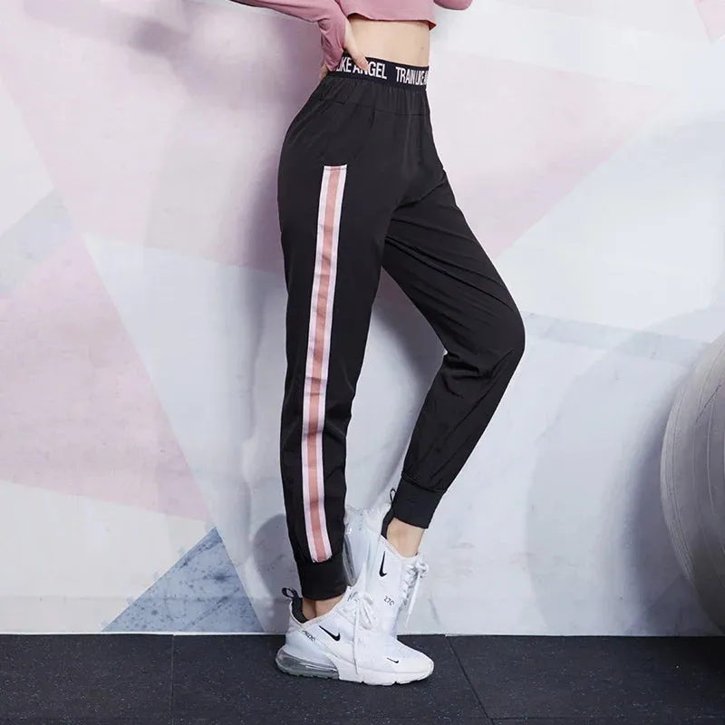 Loose Thin Quick Dry High Waist Yoga Sweatpants