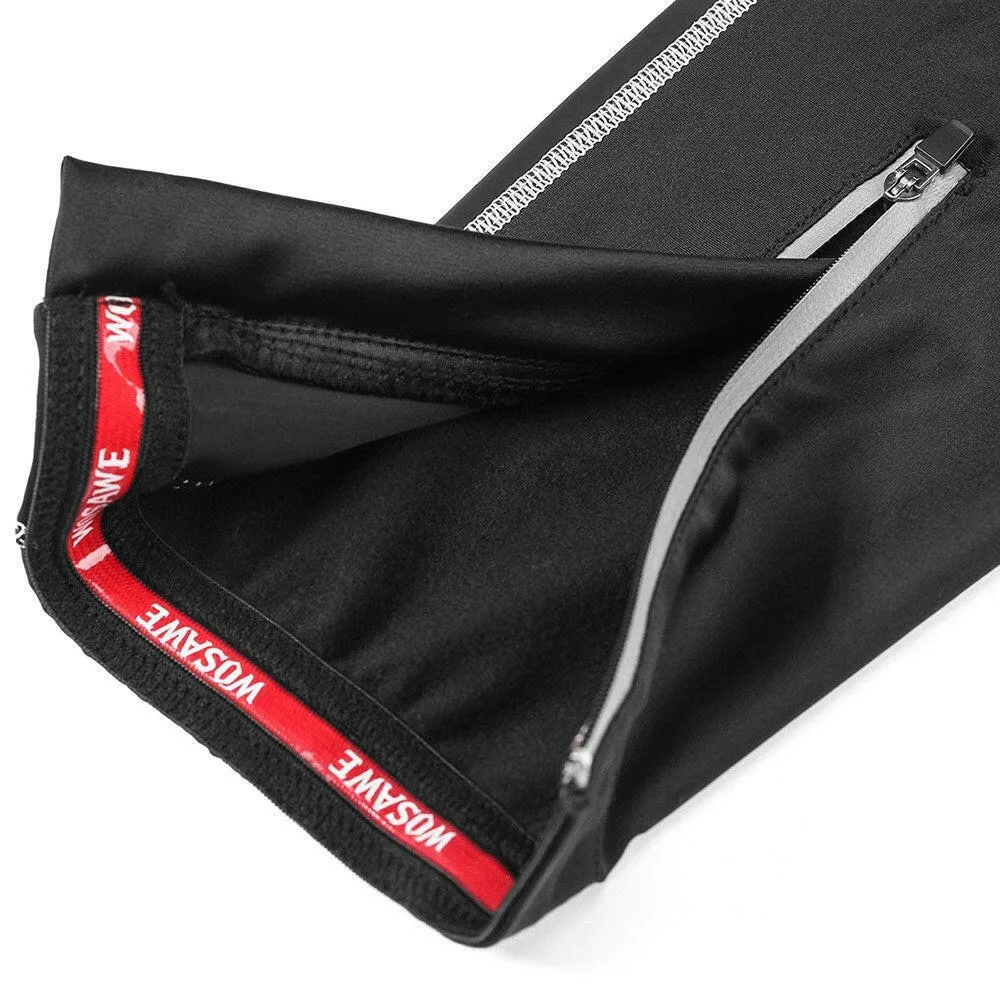 Men Bicycle Pants 3D Padded Road Bike Cycling Pants Windproof Thermal Biking Running Tights