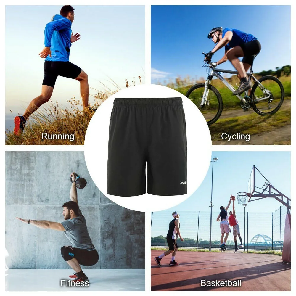 Men Cycling Shorts Quick Drying Breathable Outdoor Sports Running Bike Riding Casual Shorts