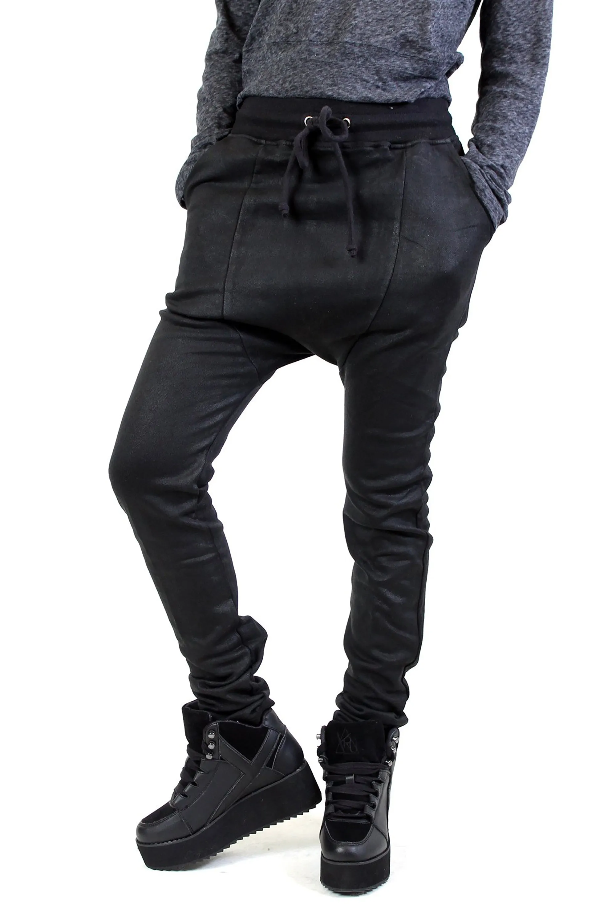 Men's drop crotch Pants