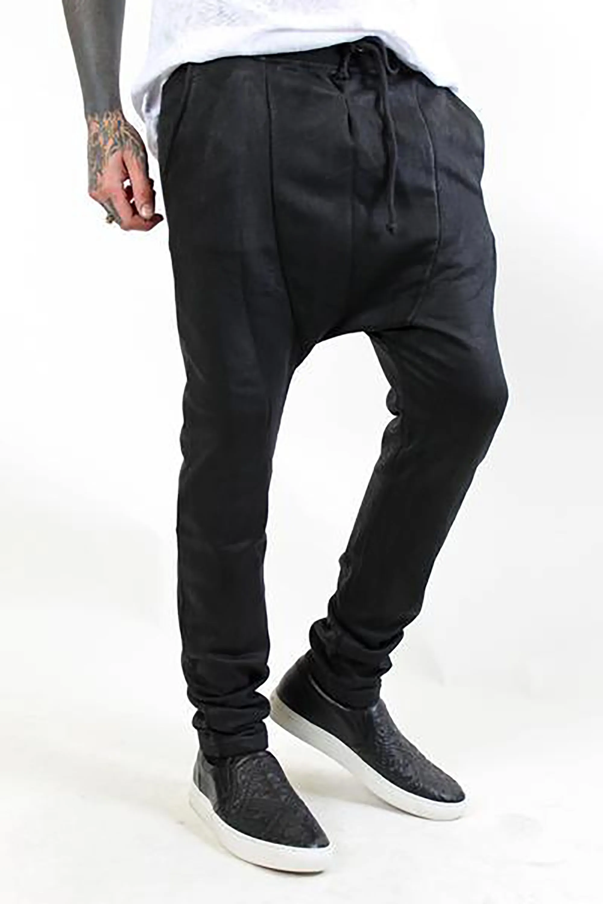 Men's drop crotch Pants