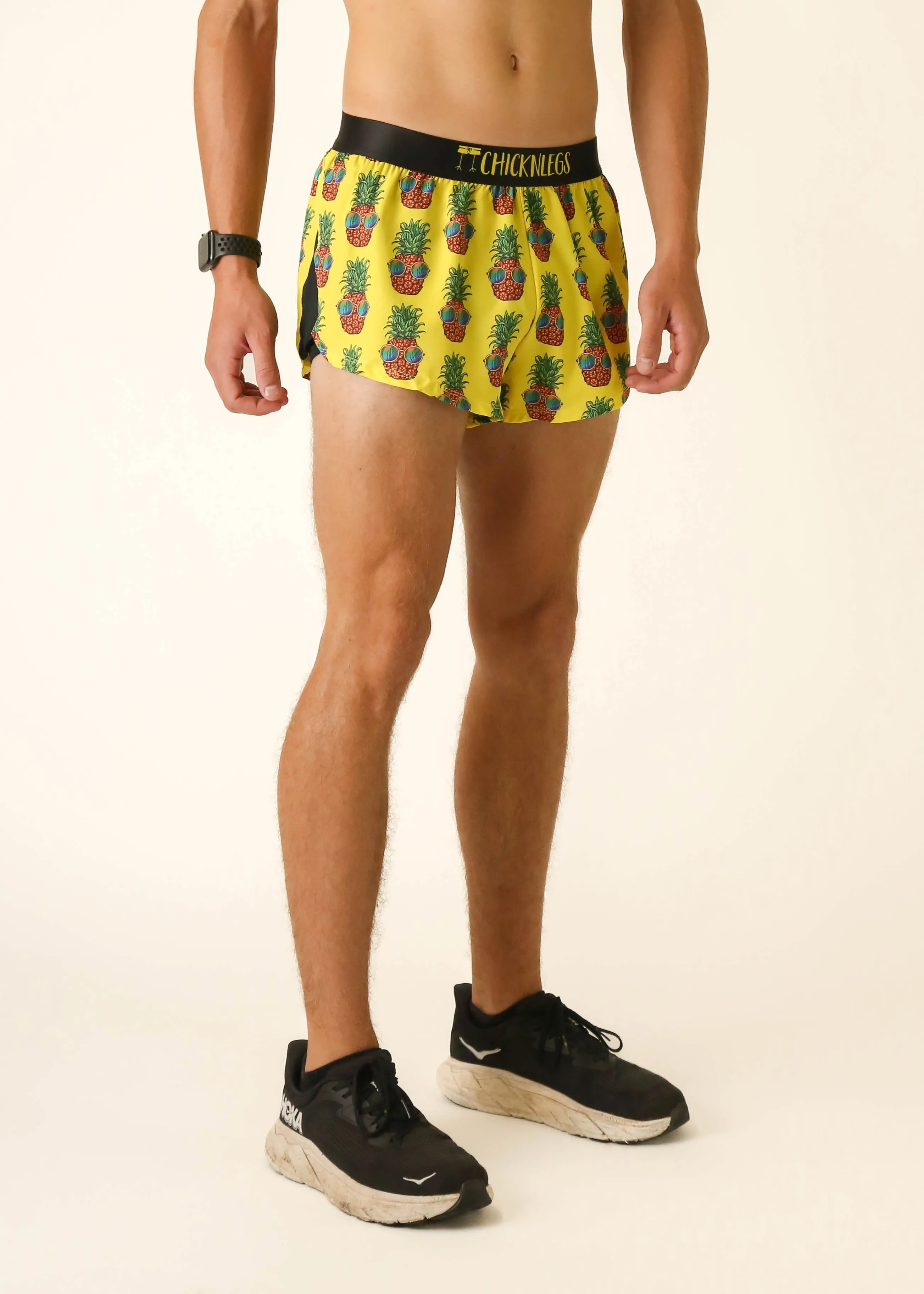 Men's Pineapple Express 2" Split Shorts