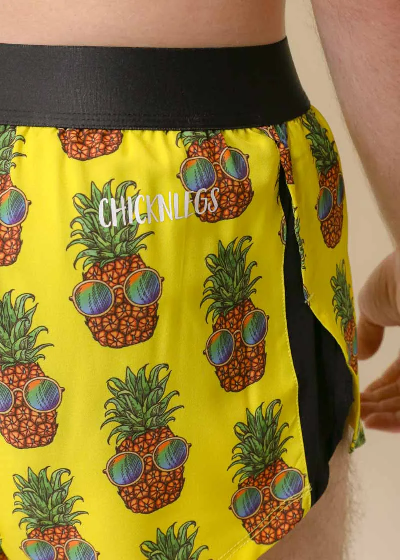 Men's Pineapple Express 2" Split Shorts