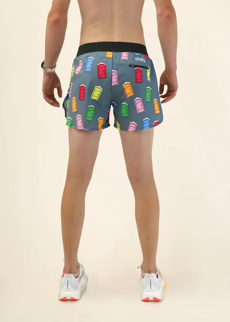 Men's Porta Potty 4" Half Split Shorts