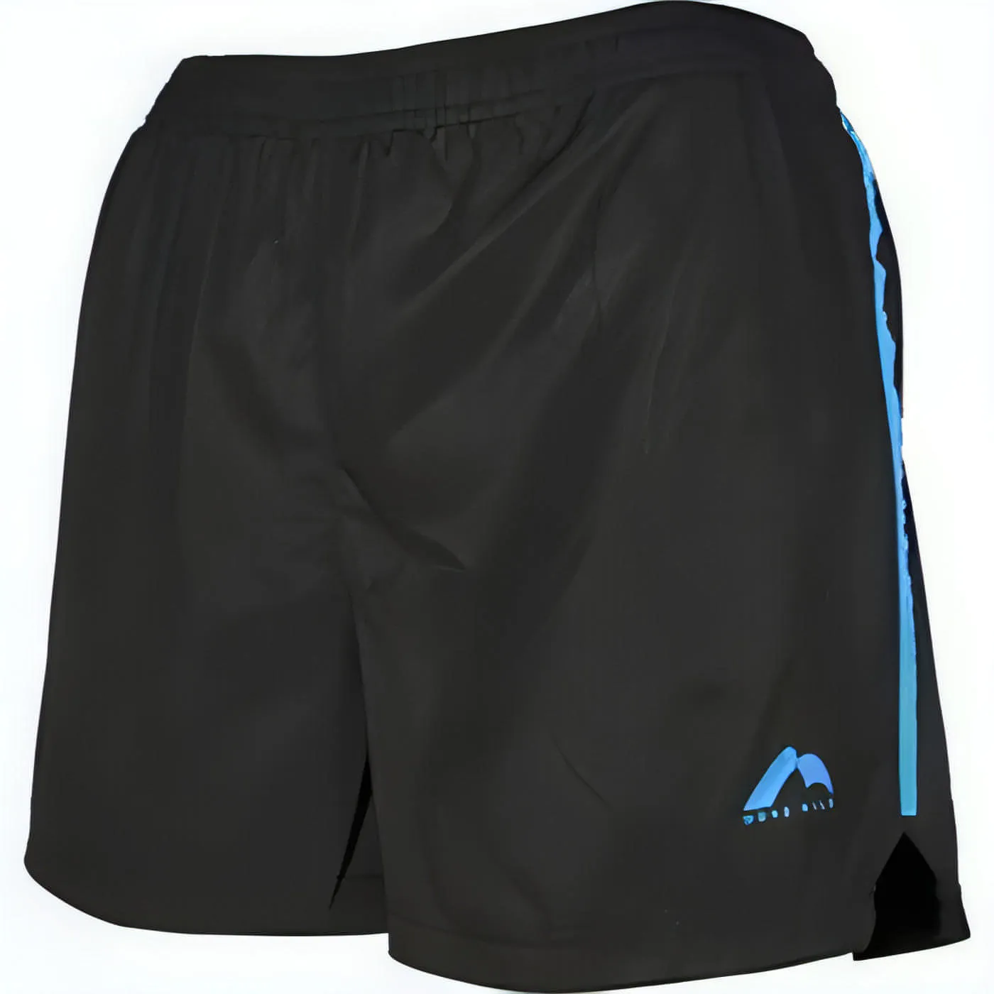 More Mile Square-Cut Womens Running Shorts - Black