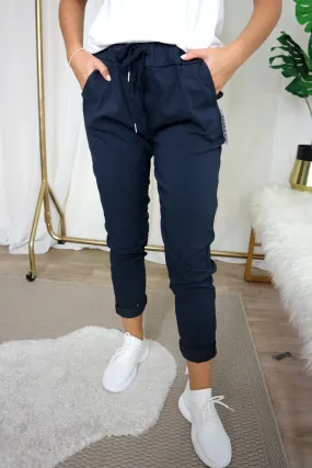 Navy Stretchy Bestselling Pants