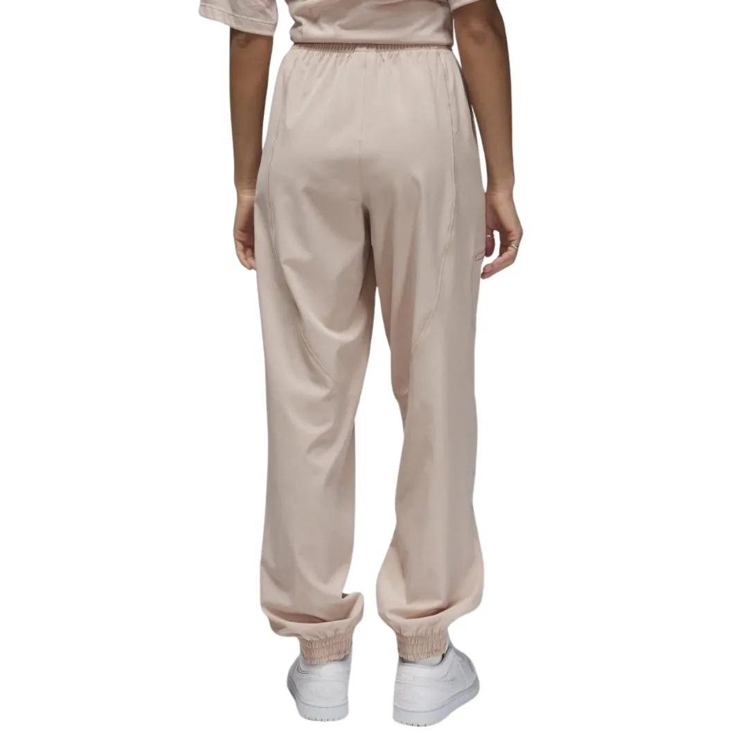 Nike Jordan Logo Loose Fit Beige Sweatpants