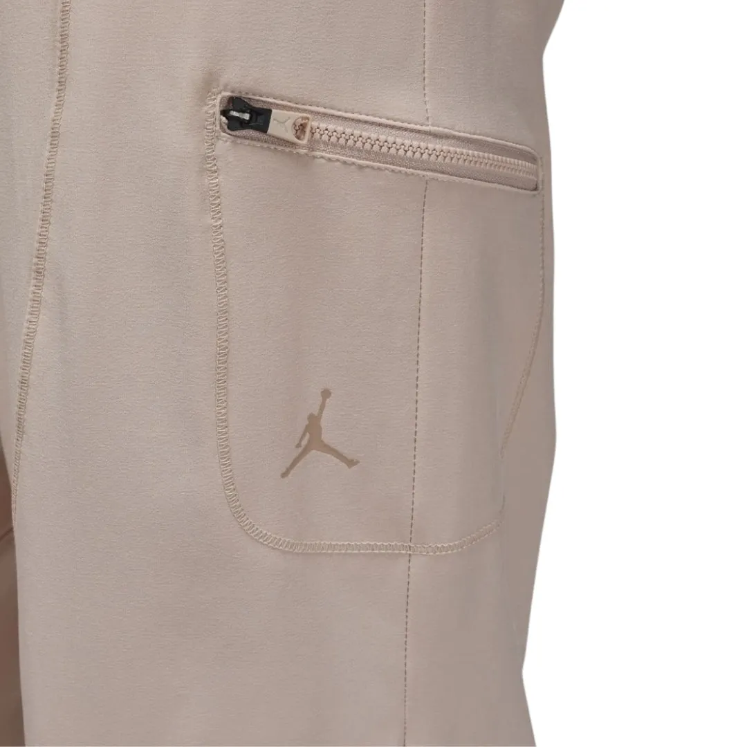 Nike Jordan Logo Loose Fit Beige Sweatpants