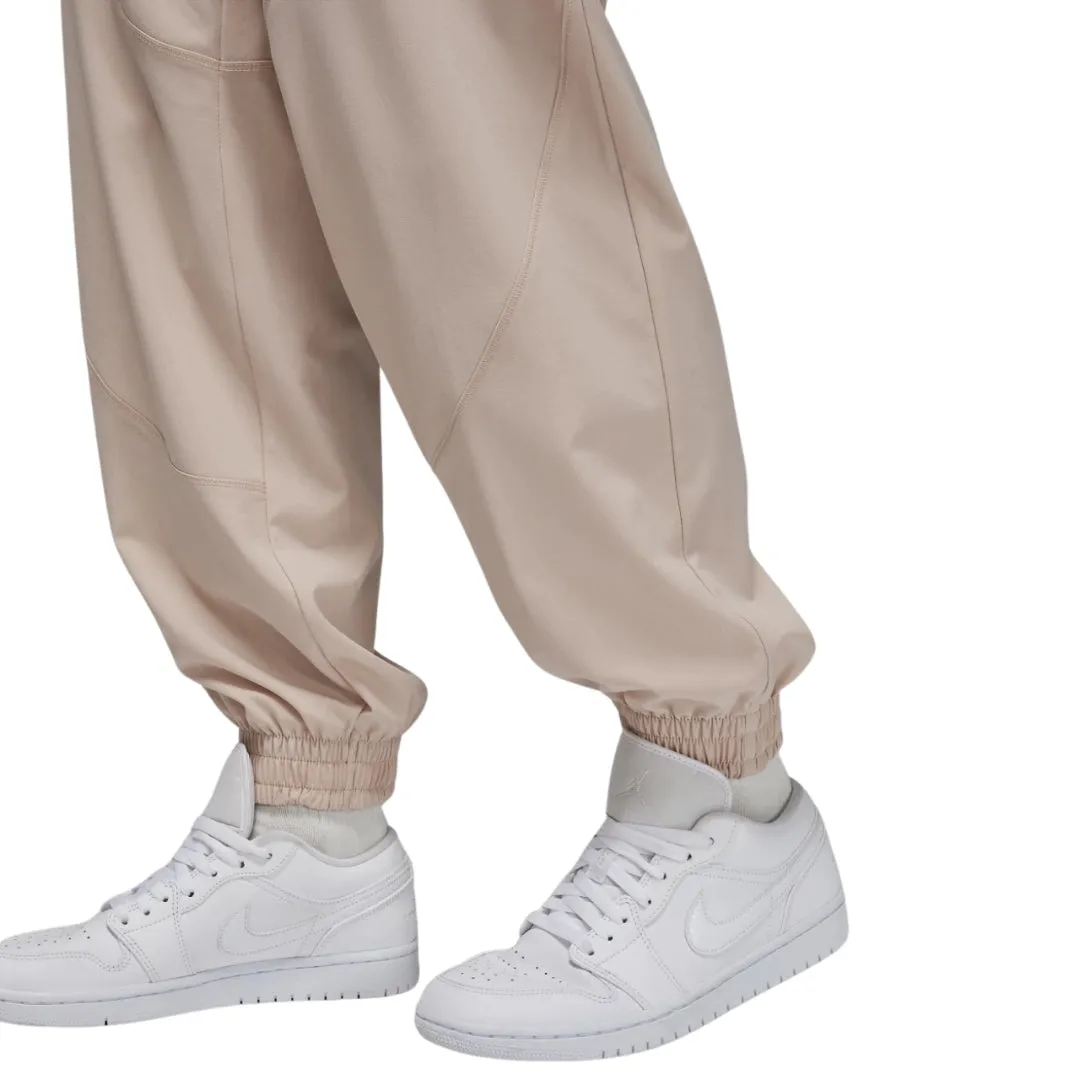 Nike Jordan Logo Loose Fit Beige Sweatpants