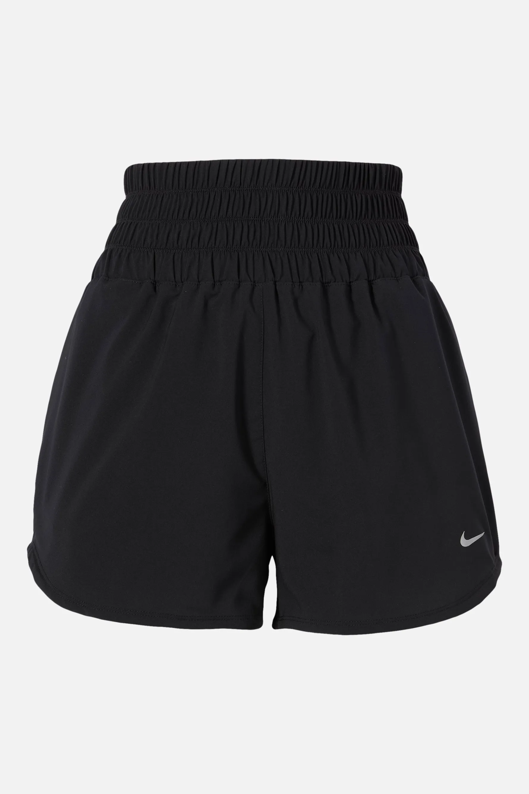 Nike One Ultra High 3in Brief-Lined Shorts - Black/reflective Silver