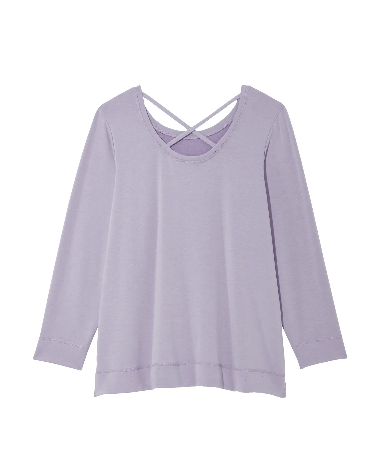 Olive Pullover with Back Details | Lilac