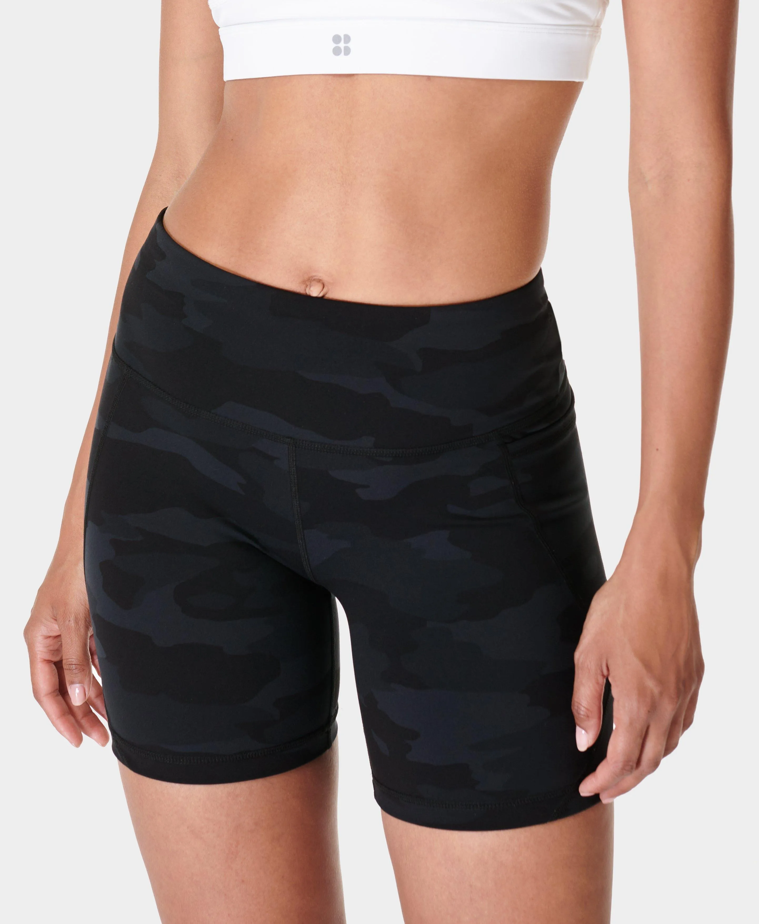 Power 6 Biker Shorts Sb4822ap R Ultra-Black-Camo