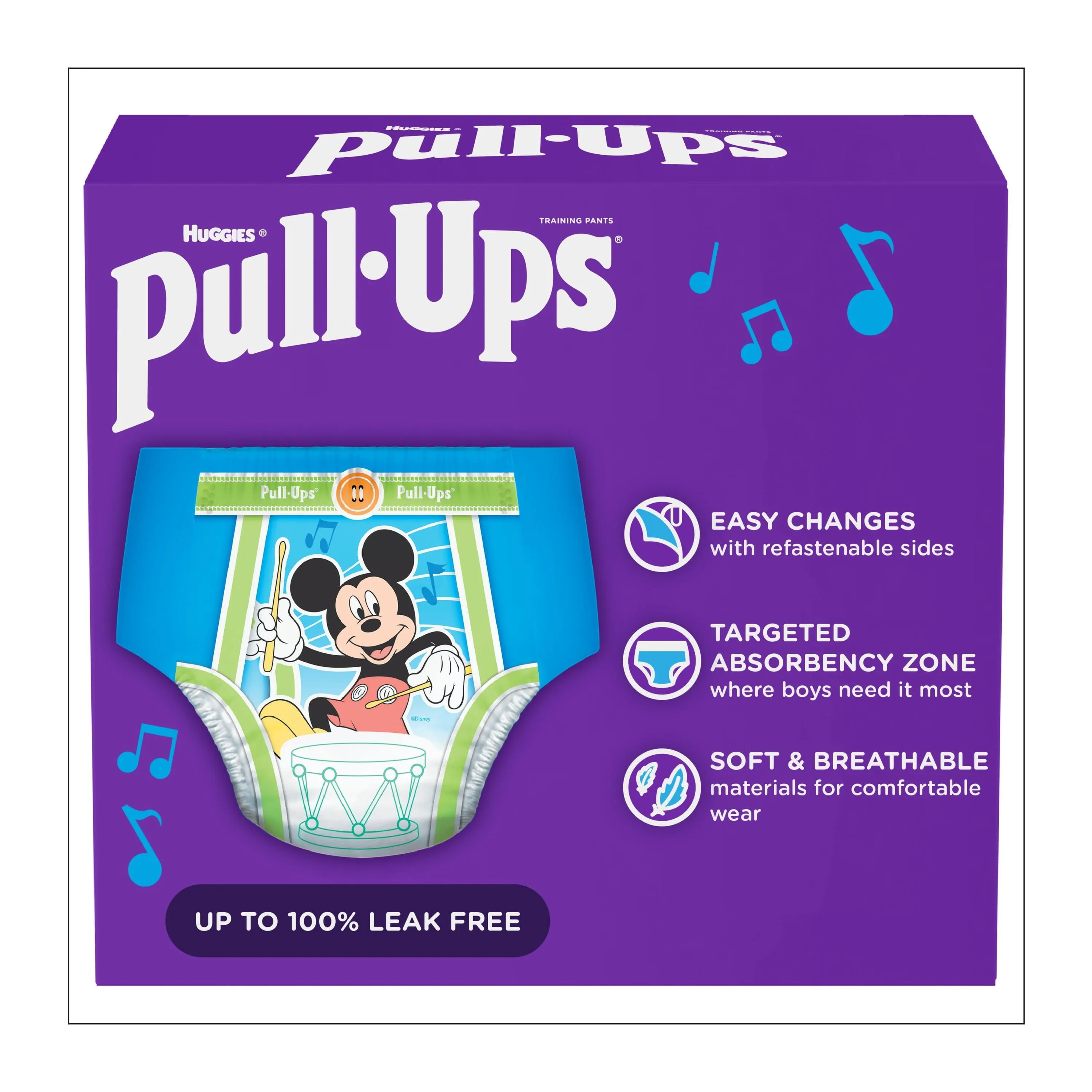 Pull-Ups Boys' Potty Training Pants, 4T-5T (38-50 lbs), 60 Count (Select for More Options)