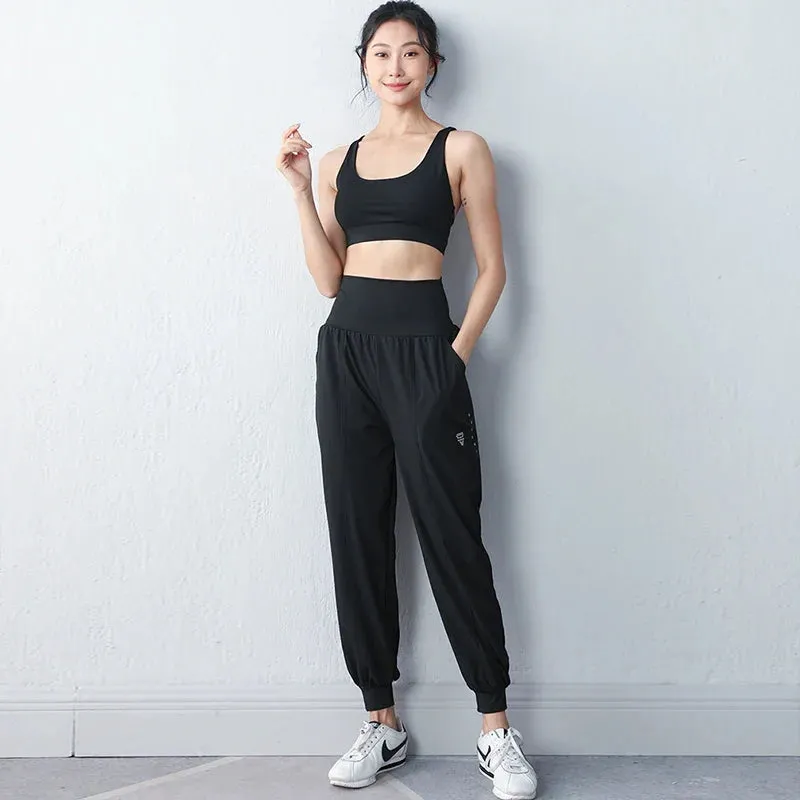 Quick Dry Loose Fitness Jogging Sweatpants