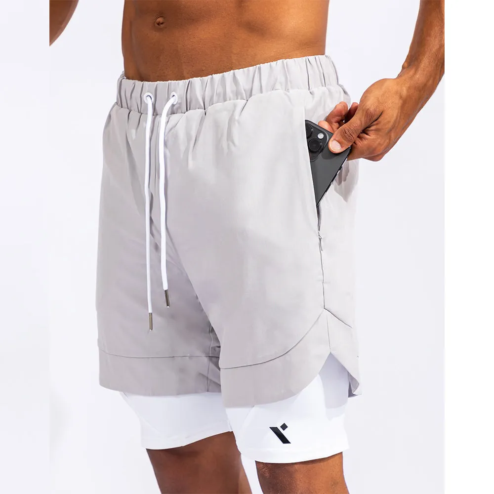 Quwati Men's Reps 2-in-1 Shorts